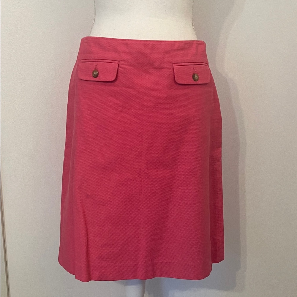 Classic Preppy Pink Women's Skirt